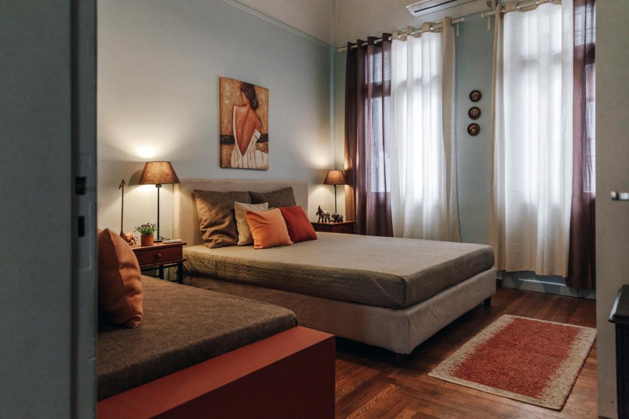 Monastiraki-Psiri, Old Town, 3-Bdr Apt, Sleep 6-10P, Spacious Court Yard Афины Экстерьер фото